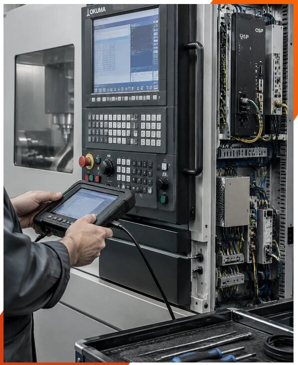 Ремонт систем Okuma OSP в Алапаевске от 8564 р. | ЮнионикРу